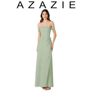 NWT | Azazie "Jordyn" Bridesmaids Dress (Dusty Sage)